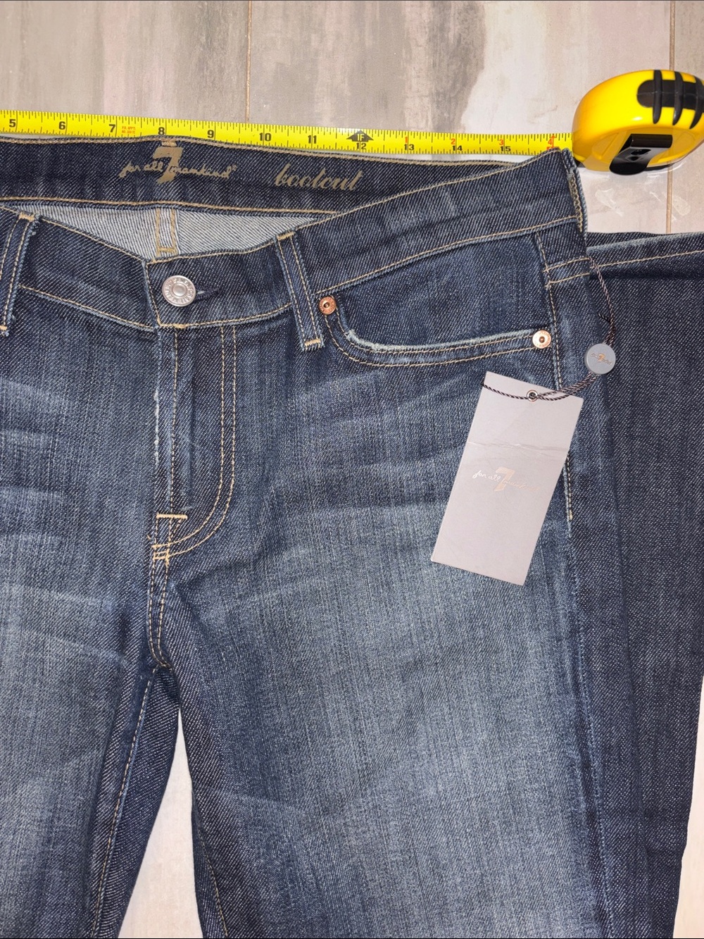 7 For All Mankind Bootcut, Made in the USA, 29x32, NWT, $229 MSRP - Picture 7 of 15